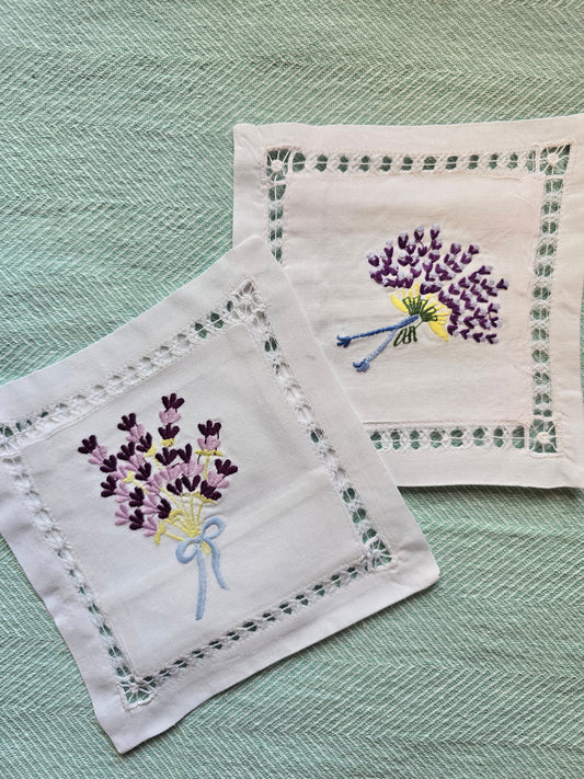 VIRÁGKERT - tölthető textil párnácska választható mintával 15 x 15 cm - Greens Of Daisy