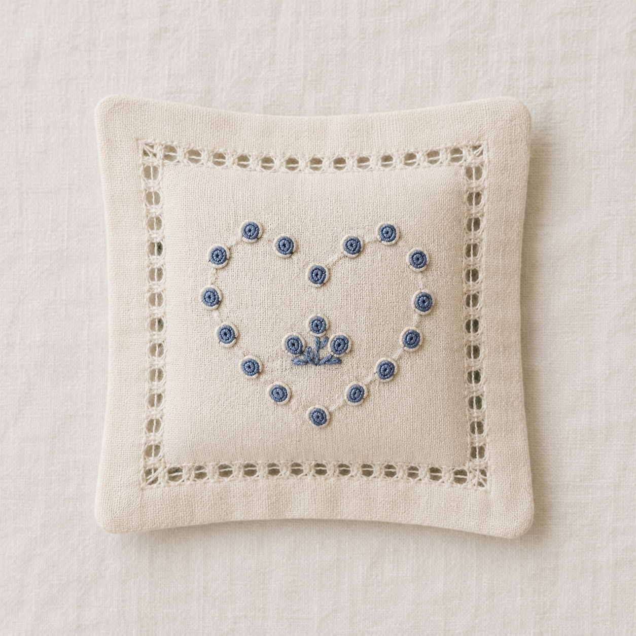HERBÁRIUM - tölthető textil párnácska választható mintával 15 x 15 cm