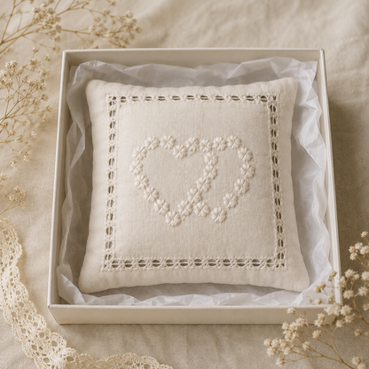 HERBÁRIUM - tölthető textil párnácska választható mintával 15 x 15 cm