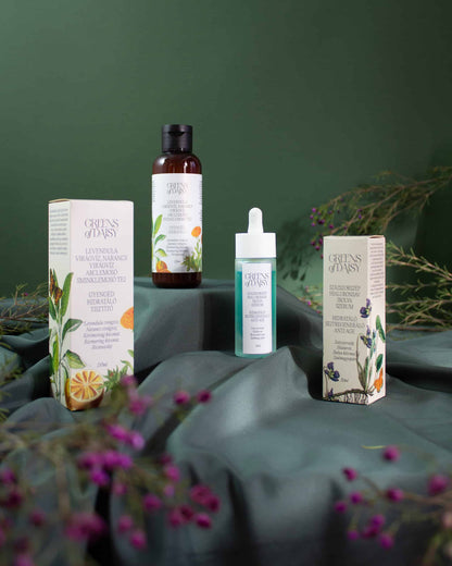 Csomag érzékeny, rosaceás bőrre